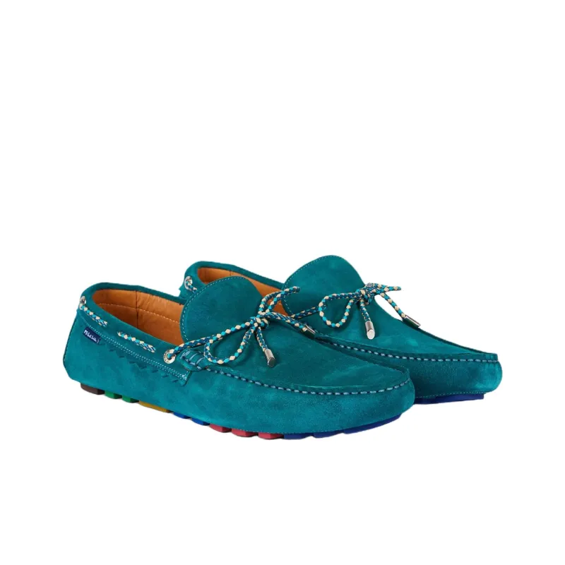 PS By Paul Smith Springfield Casual Shoes Men's Gasoline Green-2