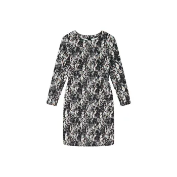 DKNY Long-Sleeved Dresses Women's Dark Coffee