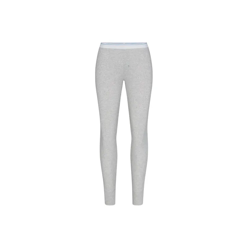 Skims Leggings Women's Light Heather Gray Stripes-0