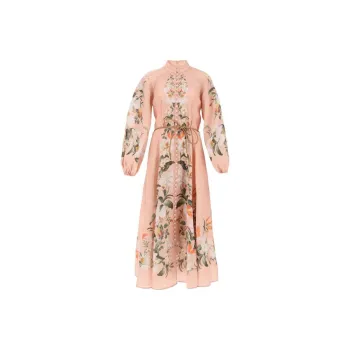 Zimmermann Long-Sleeved Dresses Women's Pink