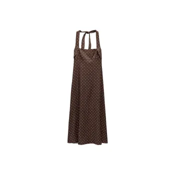 ZARA Sleeveless Dress Women's Brown
