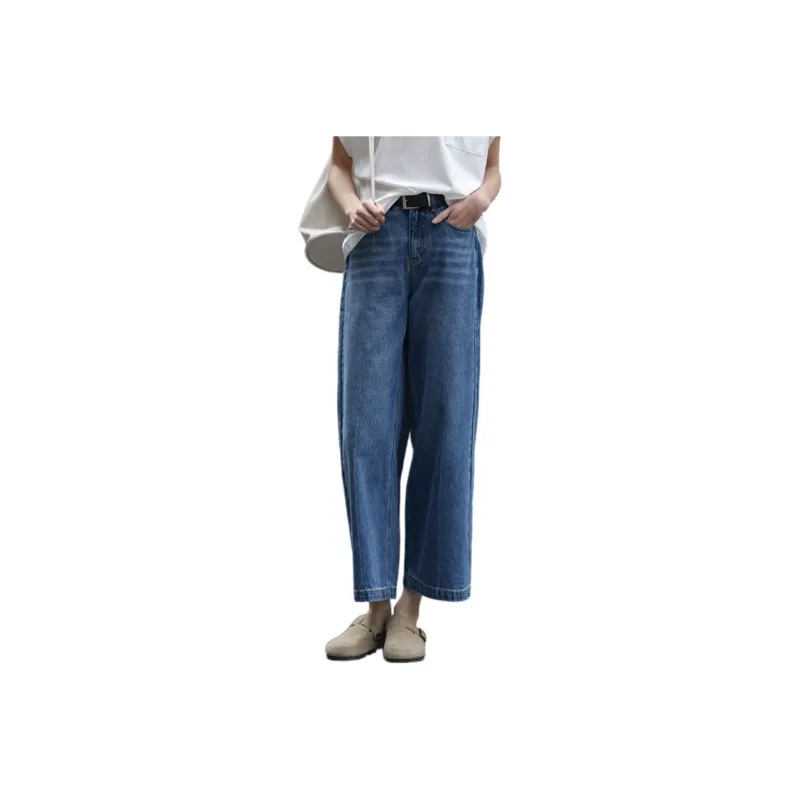 【dme】 SS24 Jeans Women's Light Denim Blue-0