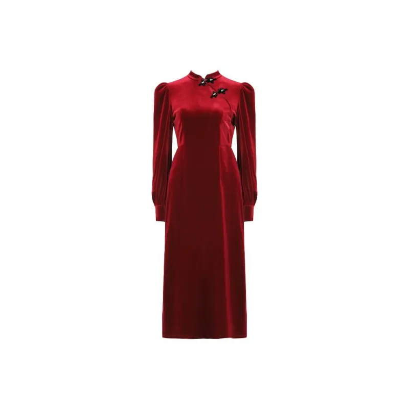 DPLAY Long Sleeved Dress Women's-0