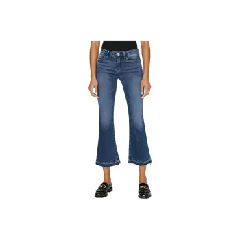 FRAME Quincy High Waisted Flared Jeans