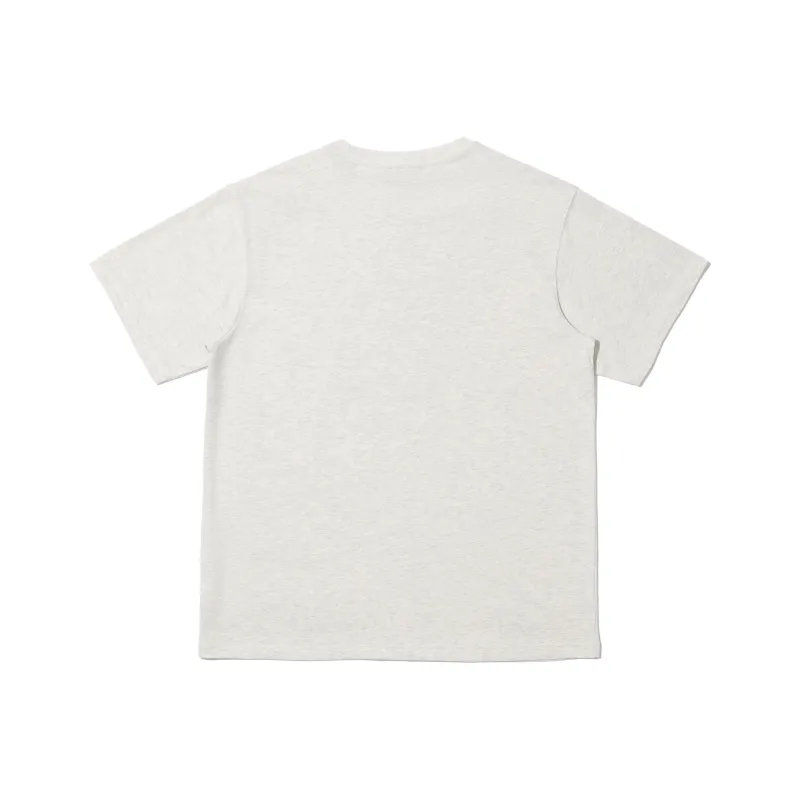 NSTNEW START T Shirts Unisex Warm White Heather Gray-1