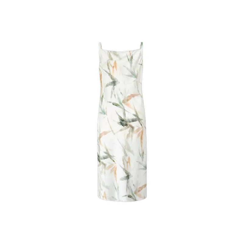 BBLLUUEE Slip Dress Women's Morning Sky Green-0