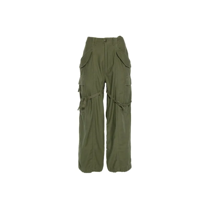 R13 Cotton Cargo Trousers-0