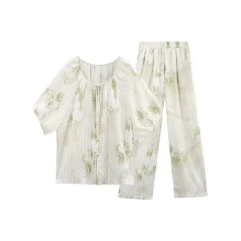 A Paradise For Awakening Casual Suit Women's Green