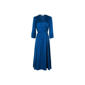 MISSSHINE Long-Sleeved Dresses Women's Peacock Blue