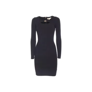 MICHAEL KORS Ribbed Stretch Viscose Blend Dress