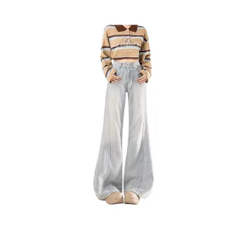 NHZN Jeans Women's Jacquard Bootcut