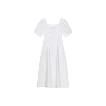 THE SEA LIFE Short Sleeved Dress Women's Cloud White