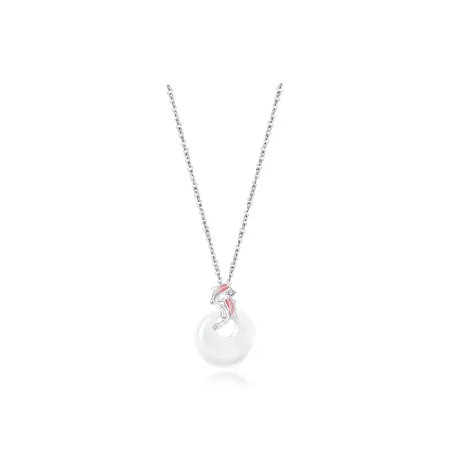 CHINA GOLD 999 Fine Silver Sterling Silver Necklaces Women's