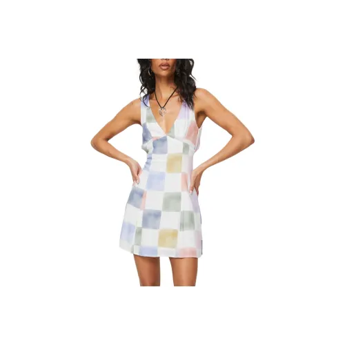 PRINCESS POLLY WANDELLE MINI DRESS Slip Dresses Women's MULTI/Multicolor
