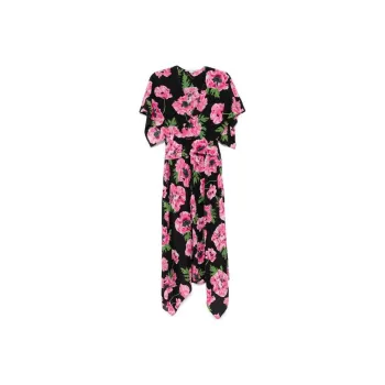 Stella McCartney Flower Printed Short Sleeve Dress