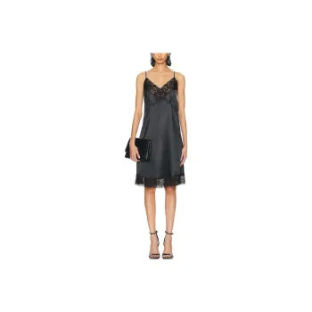 Balenciaga Lace embellished Midi Dress