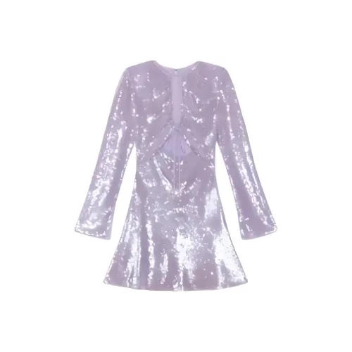 Self portrait Long Sleeved Dresses Women's Lilac