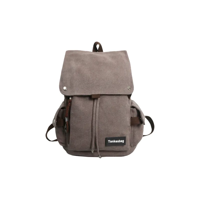Yalu Nylon Backpack Unisex Multicolor-12