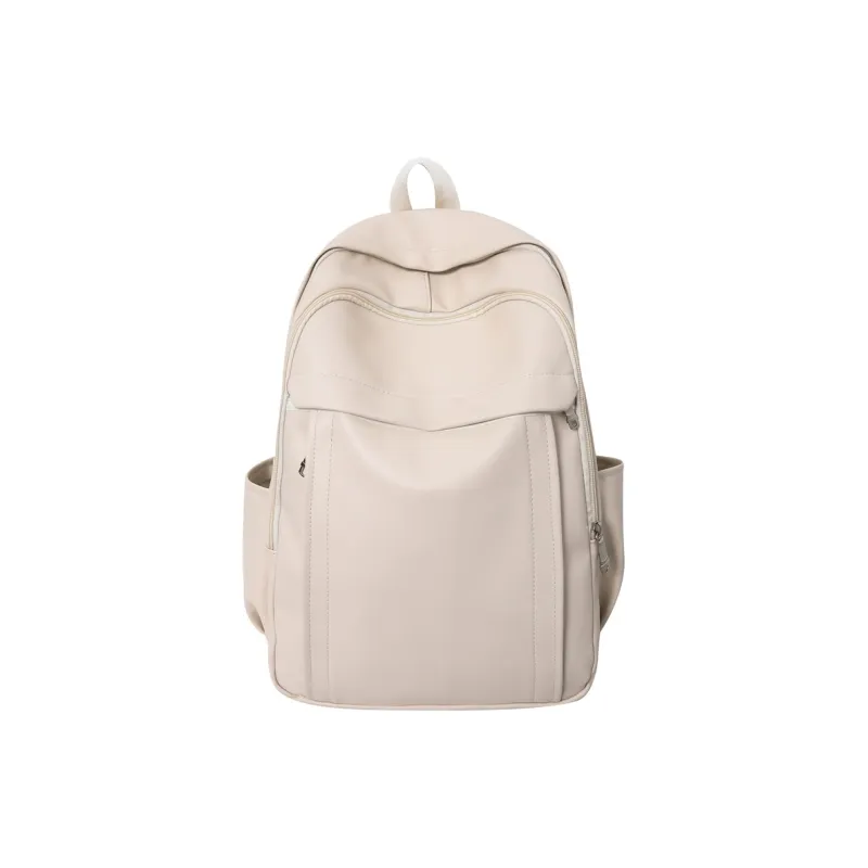 Yalu PU Backpack Men's Ecru/Gray/Black/Khaki-7
