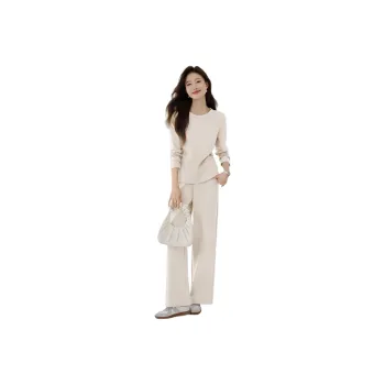 Mo Han Yi Mei Casual Suit Women's Ecru