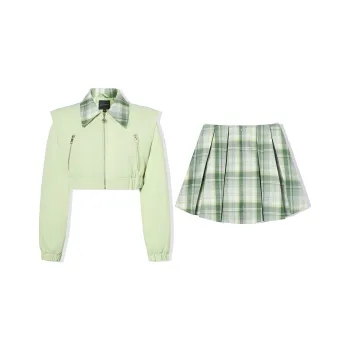 LA CRAWFISH Two Piece Skirt Sets Women's