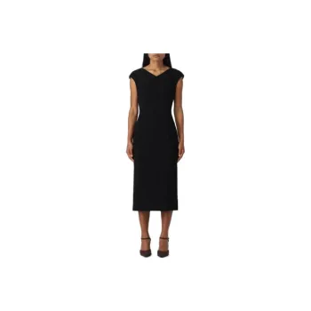 MaxMara Studio FW2 Sleeveless Dress Women's Black