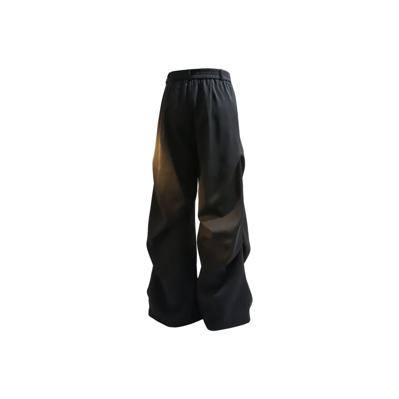 SAME FLOW Casual Pants Unisex Black-1