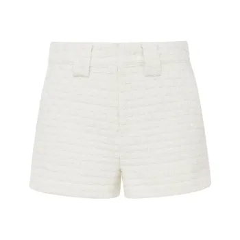 D'zzit Casual Shorts Women's Bleached White