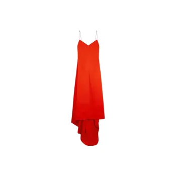 COS Slip Dresses Women's Bright Orange
