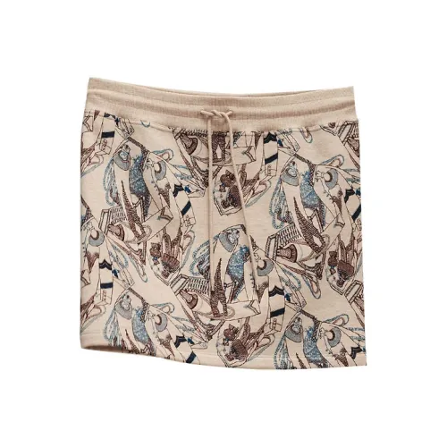 HERMES Casual Short Skirts Women's Beige