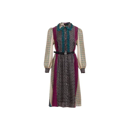 BESIONIA SS22 Long Sleeved Dresses Women's Green