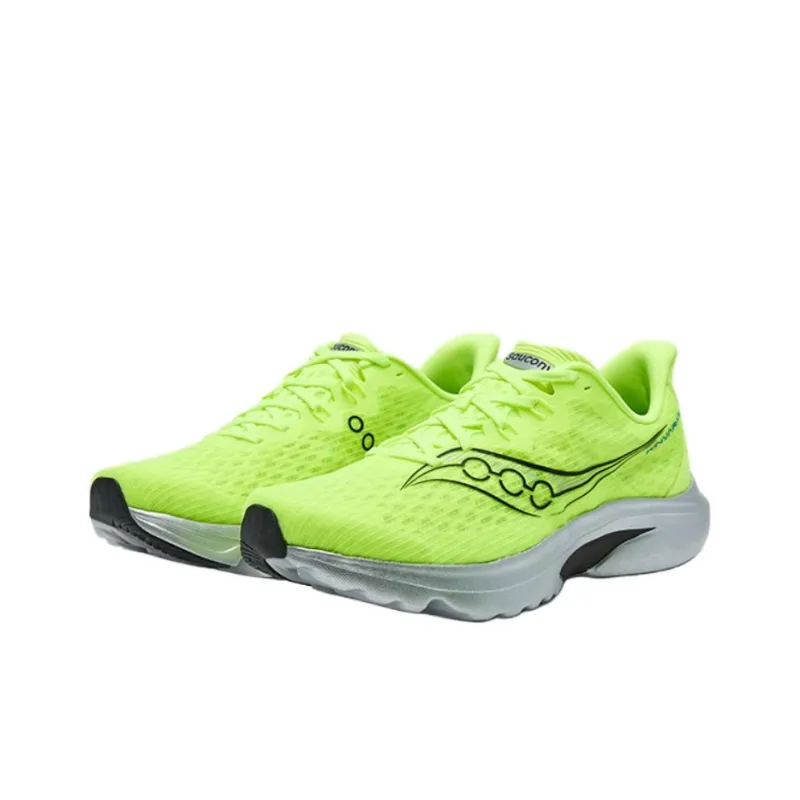 Saucony Kinvara16 Anti Slip Wear Resistant Low Top Running Shoes Unisex Yellow-2