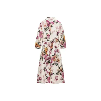 ZARA ZW Series Long Sleeved Dresses Women's Multicolor