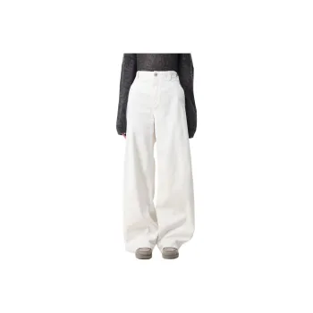 Brunello Cucinelli Curved Leg Dyed Jeans