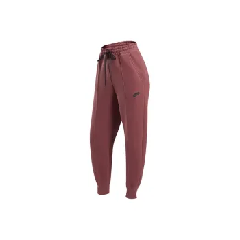 Nike Knitted Sweatpants Women's Red Brown