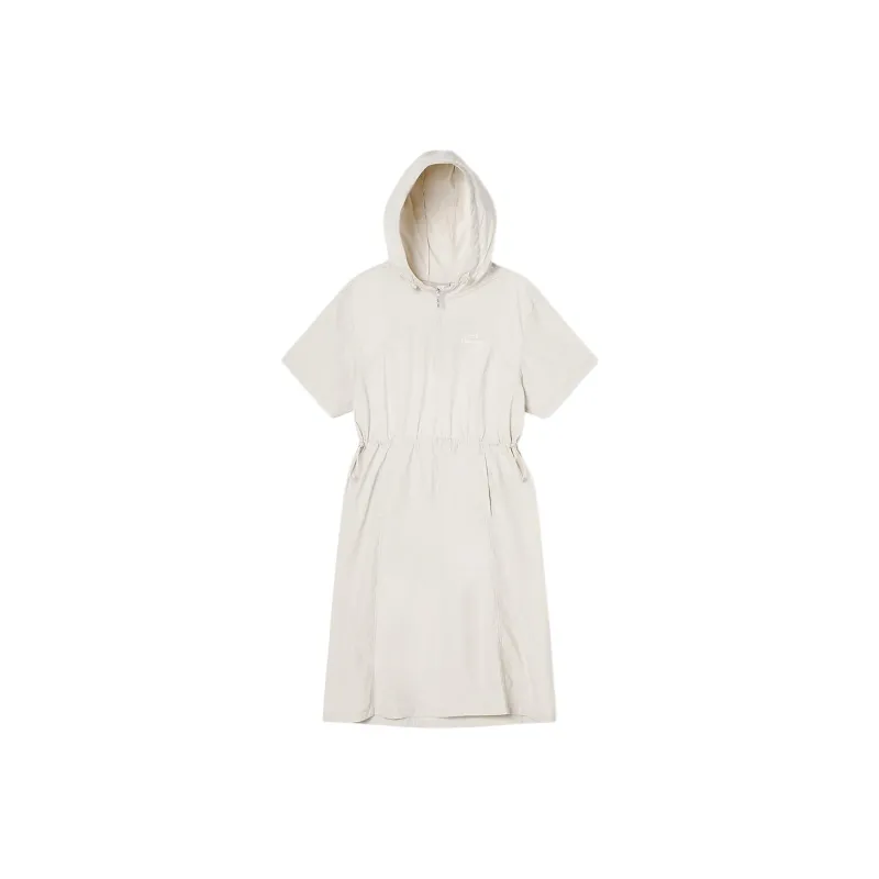 New Balance Short Sleeved Dress Women's Light Beige-0