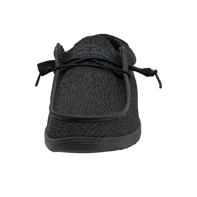 Heydude Wally So Casual Shoes Men's Black-1