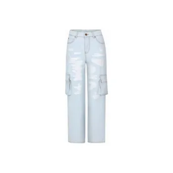 PINKO SS24 Jeans Women's Light Blue