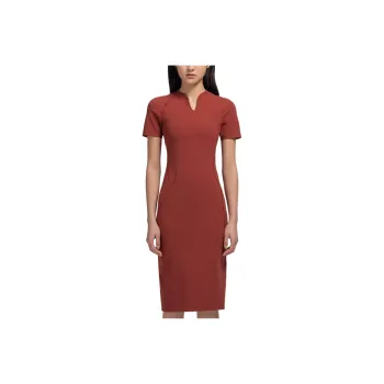 Lululemon Short Sleeved Dress Women's Orange