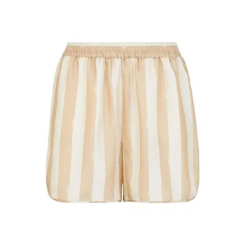 FENDI Elasticated Waistband Striped Shorts