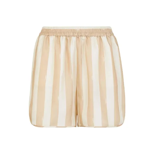 FENDI Elasticated Waistband Striped Shorts