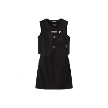 FILA FUSION Sleeveless Dresses Women's Jet Black