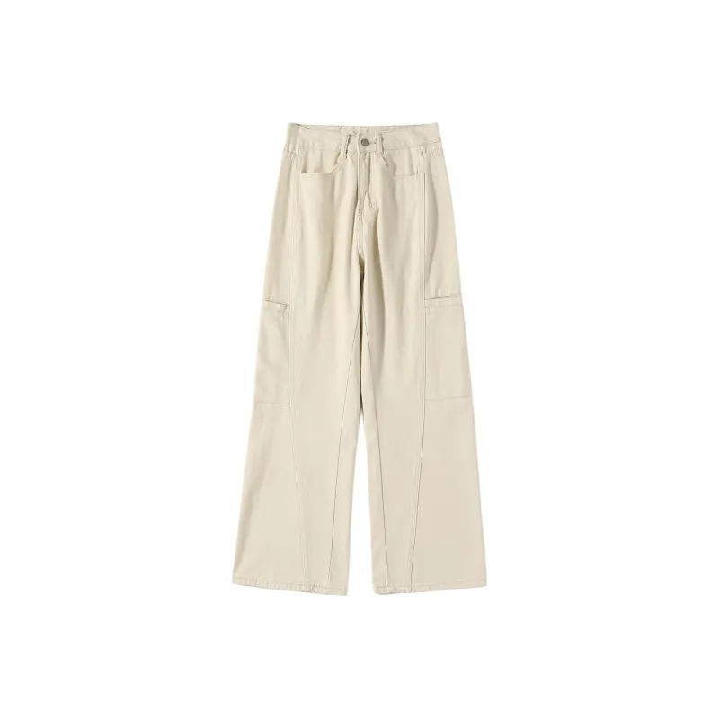 Kazakhstan Jeans Women's Apricot-5