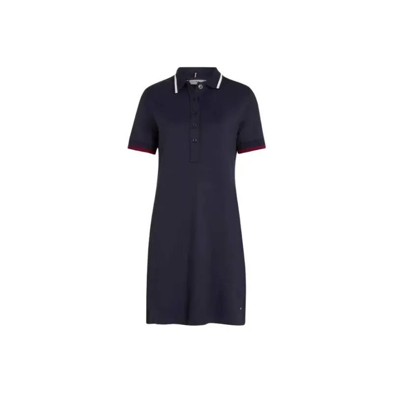 Tommy Hilfiger Short Sleeved Dresses Women's Black-0