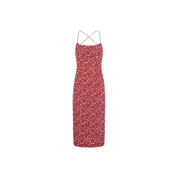 Rouje ANNICK DRESS Slip Dresses Women's Red