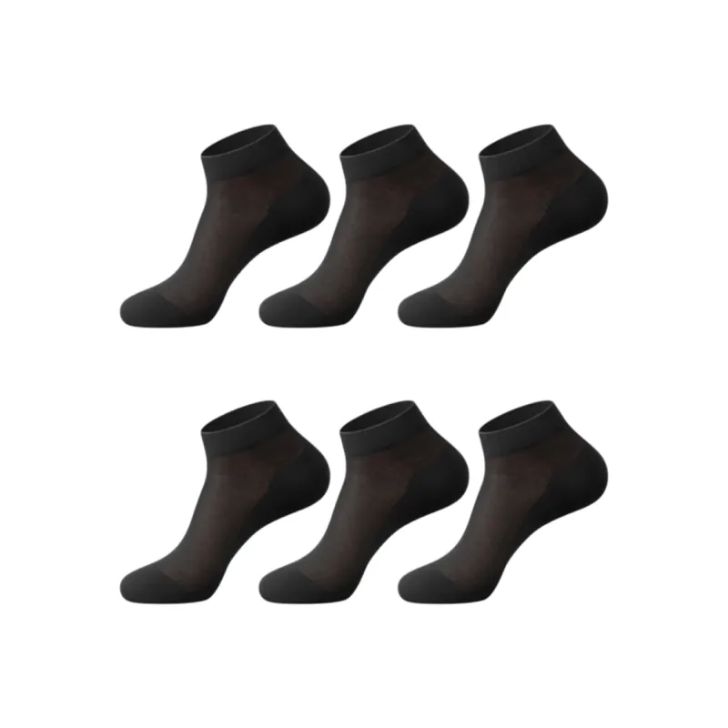 LUYOUYE Ankle Socks Men's 6 Pack-17