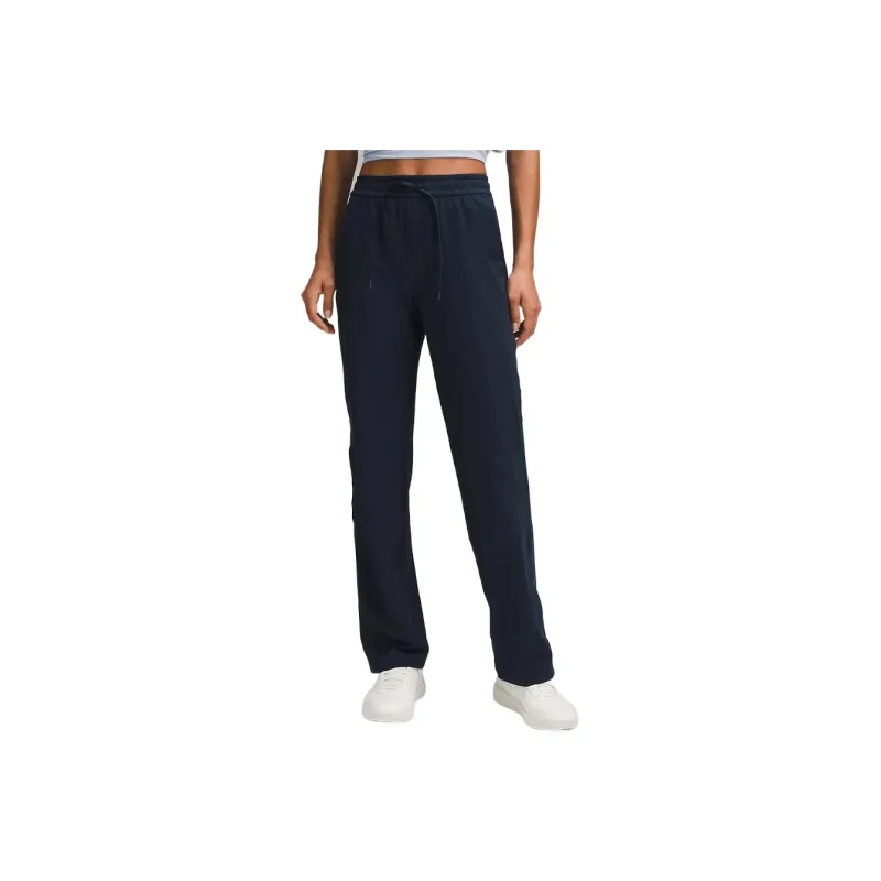 Lululemon Knitted Sports Pants Women's Gray White-6