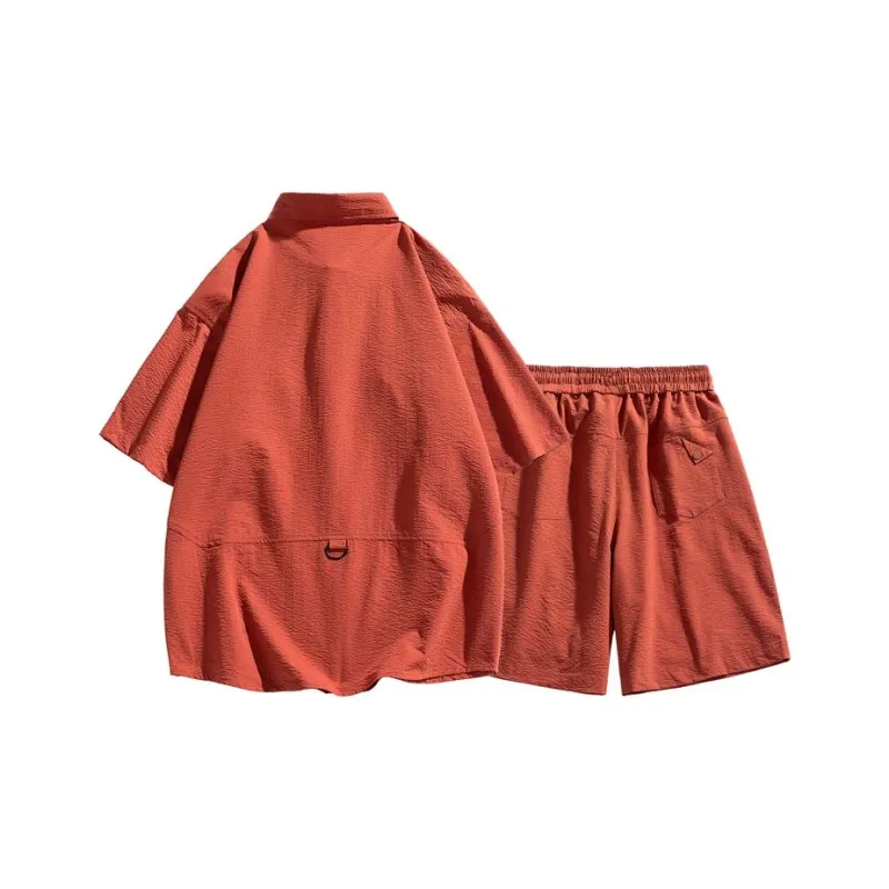 Anyveiw Shirt Matching Set Unisex-22