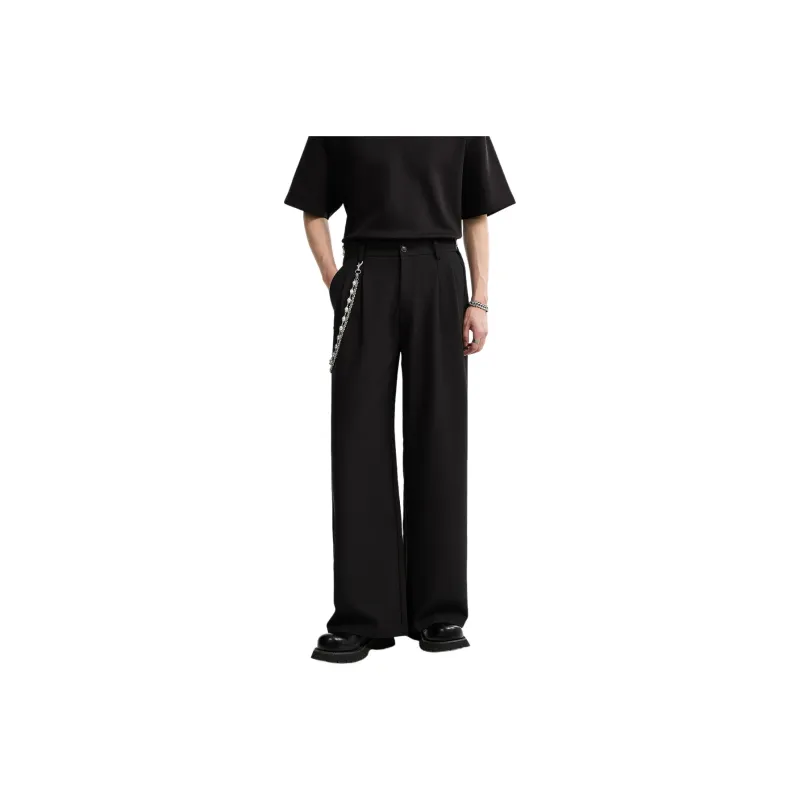 EARL JOEL Casual Pants Men Black Forest-0