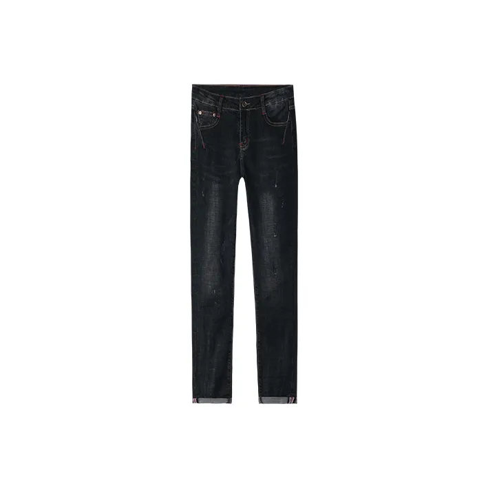 HIPPIEMISS Jeans Women's Black Gray Color-0
